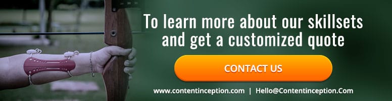 Contact us for Custom Quote | Content Inception